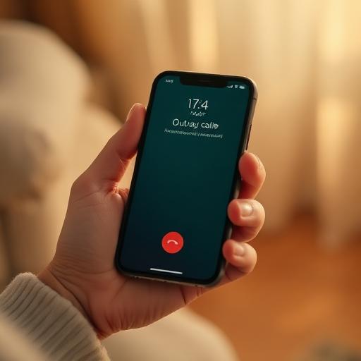 Telefone tocando sem resposta